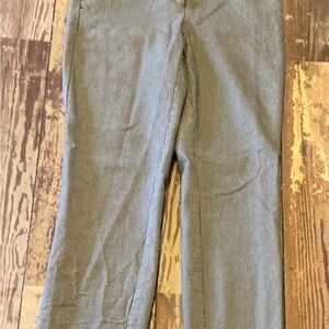 Kenar Women's Gray Striped Skinny Pants